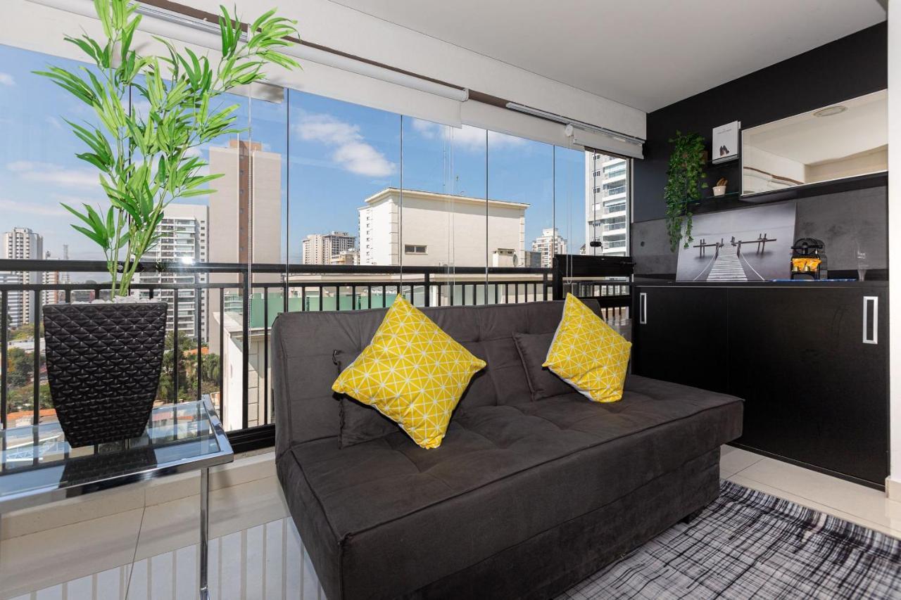Easy Star - Studio Amplo E Confortavel No Campo Belo - Np01G Apartment Sao Paulo Bagian luar foto