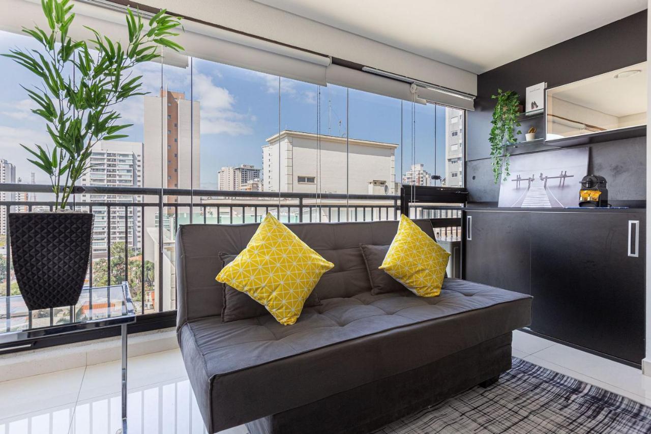 Easy Star - Studio Amplo E Confortavel No Campo Belo - Np01G Apartment Sao Paulo Bagian luar foto