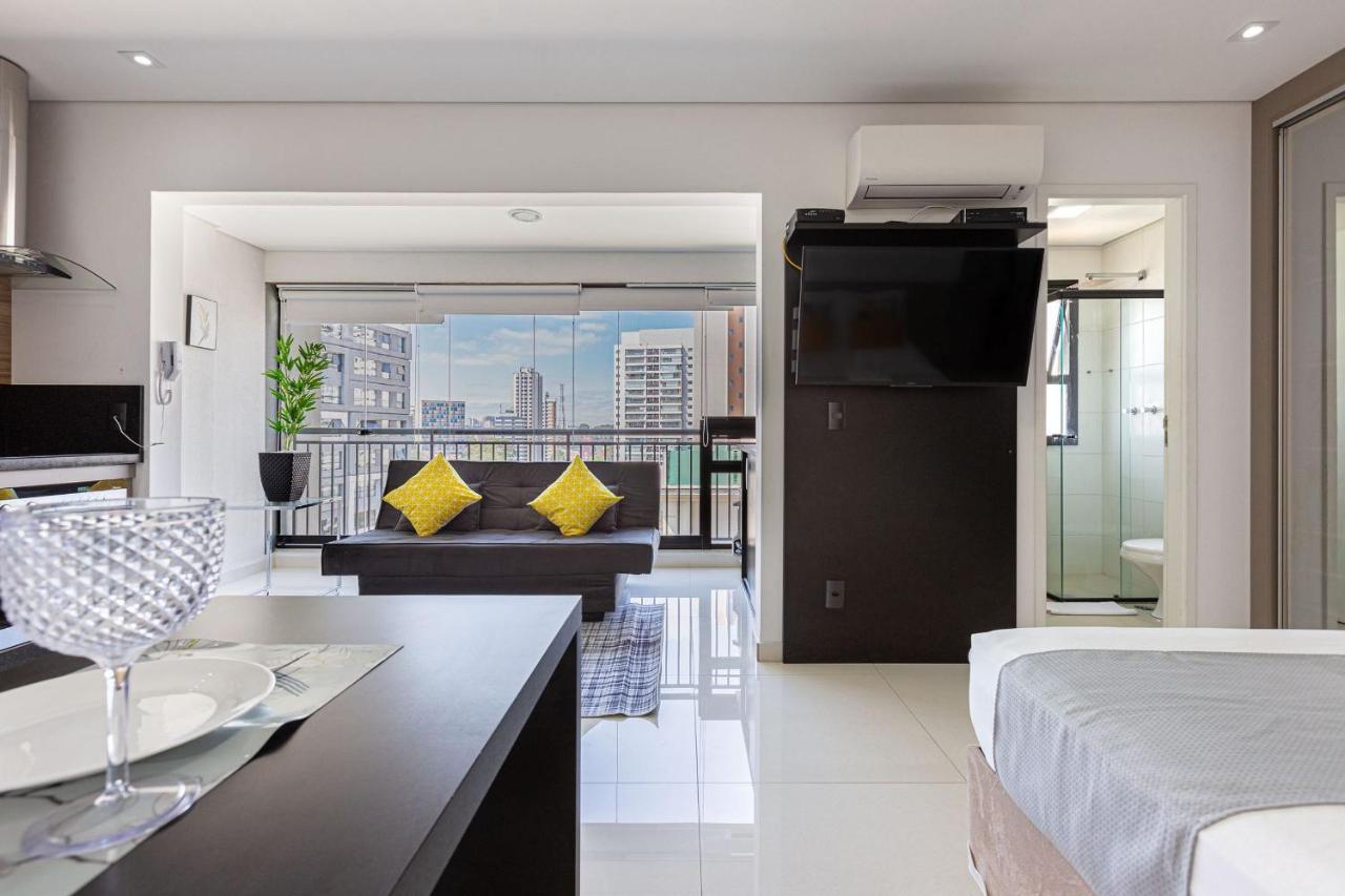 Easy Star - Studio Amplo E Confortavel No Campo Belo - Np01G Apartment Sao Paulo Bagian luar foto