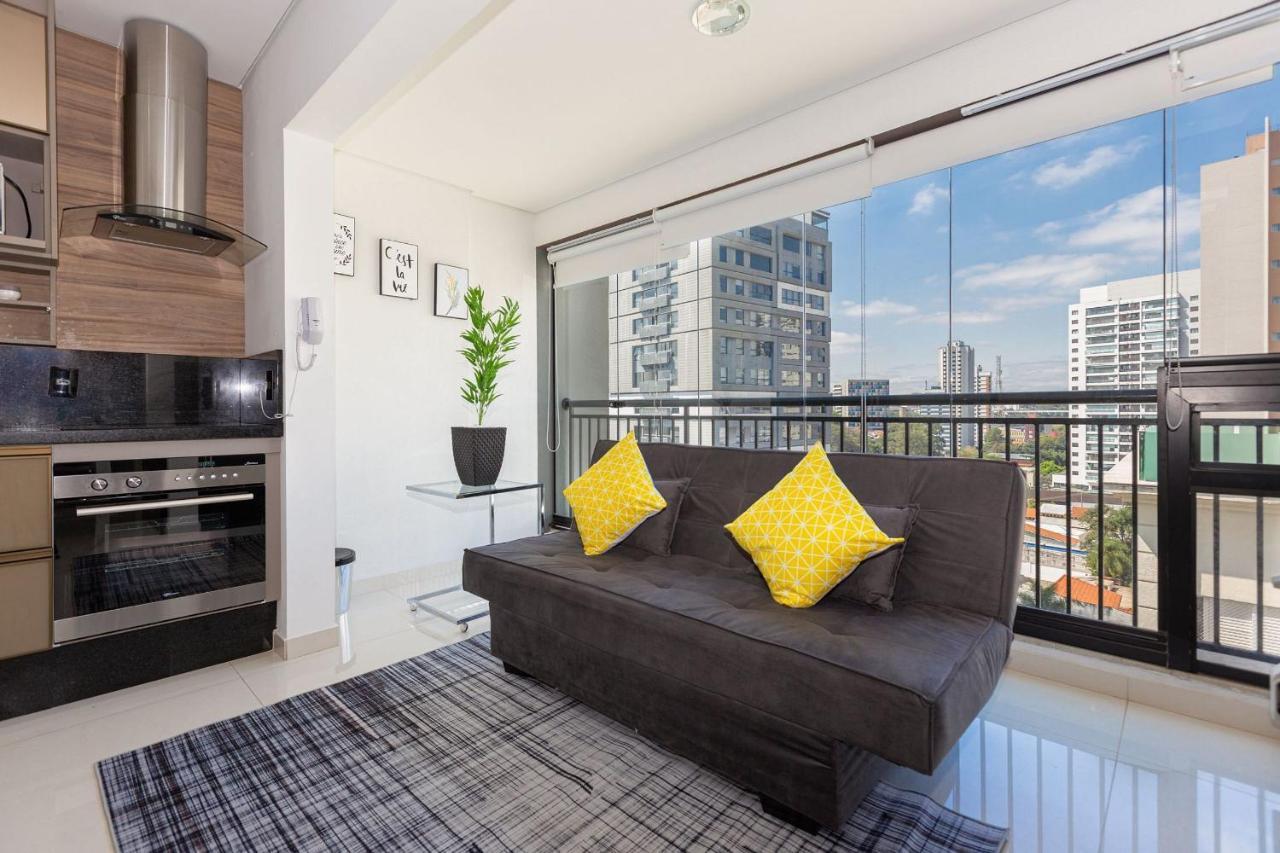 Easy Star - Studio Amplo E Confortavel No Campo Belo - Np01G Apartment Sao Paulo Bagian luar foto